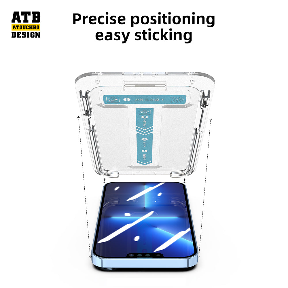 Full Coverage Frosted Tempered Glass With Easy Install Tools Screen Protector