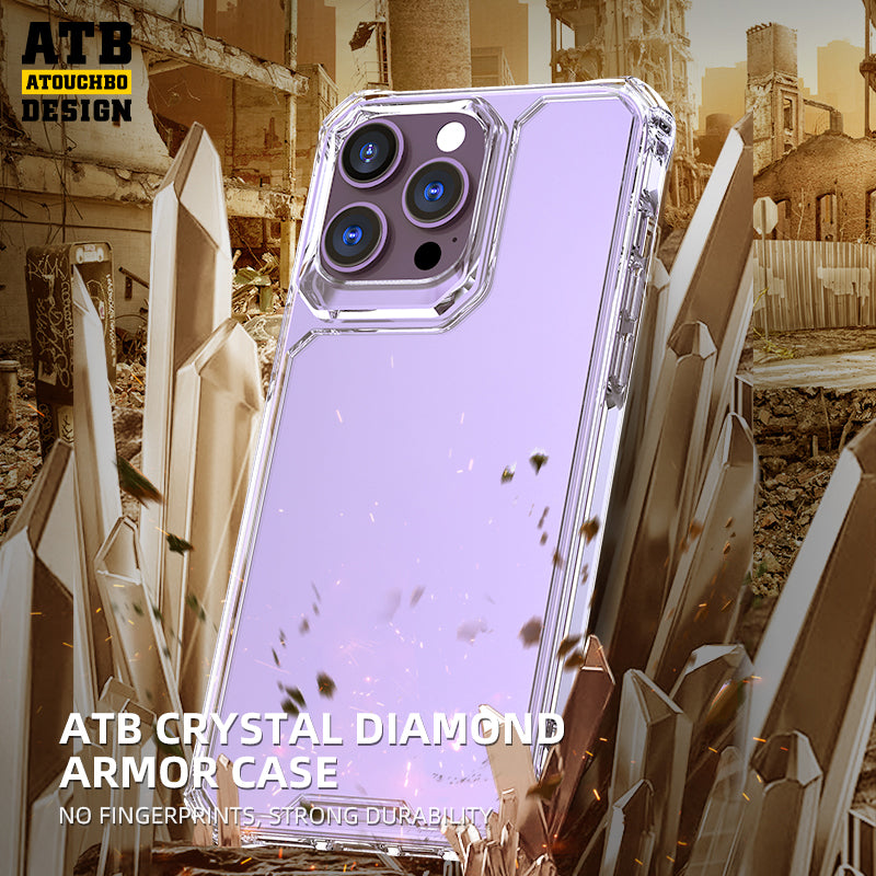 ATB 1.5MM Armor Transparent Case For Iphone 14 Pro Max Cover Phone Case