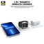 8 in 1 function set Wireless bluetooth headset，3 in 1 Magnetic Wireless Charger,20wPD Fast Charging Cable,33W Gallium Nitride