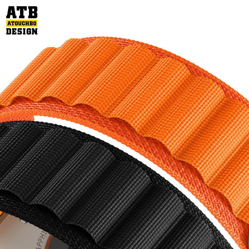 ATB Adjustment Nylon Soft Comfortable Watch Strap For Iwatch Series 8