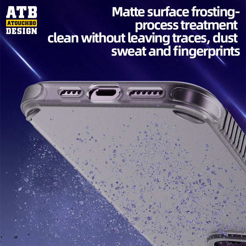 ATB matte transparent skin feel Anti-shock phone case For Iphone 14