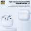 ATB ATB TRANSPARENT TPU BLUETOOTH EARPHONE PROTECT COVER For Airpods pro 2 (SEPARATE WITH HOOK)