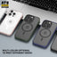 ATB Magic Shadow SeriesSemi-transparent scrub skin feel phone case For iPhone 14 (magnetic version)